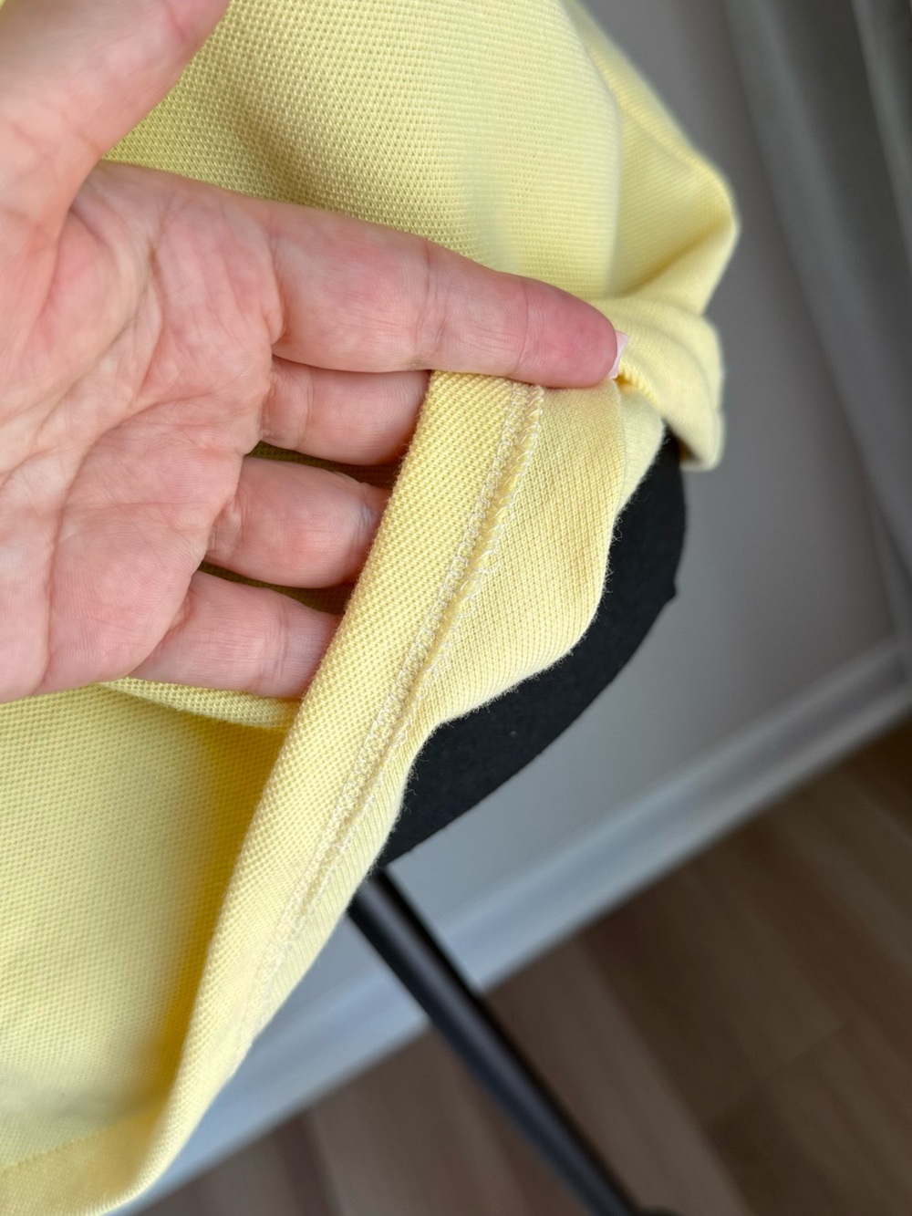 Reworked Ralph Lauren Polo โ Yellow Lemon Ruffle Collar ๐ - Picture 10 of 10